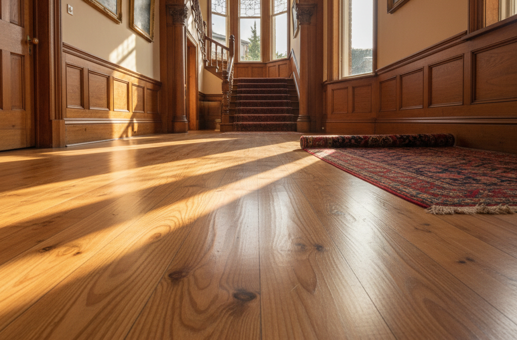 Victorian Pine Floor Restoration in Upminster: A Heritage Guide