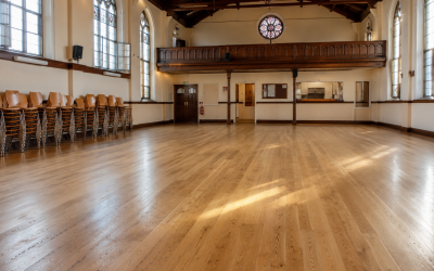 Upminster Church & Community Hall Floor Sanding Experts